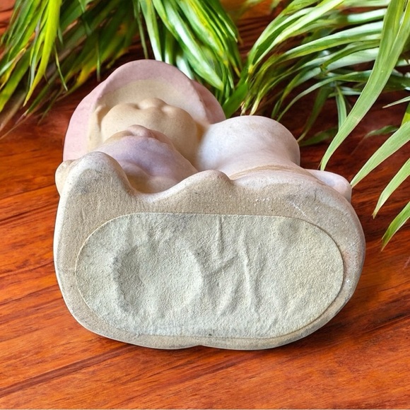 Vintage UCTCI Japan Ceramic “Poppet” Girl Bud Vase Figurine – 1970s - Picture 7 of 12